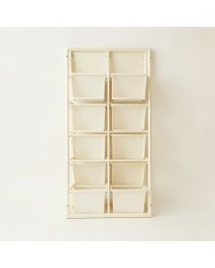 Moss Crest Empty Vertical Garden Frame - Ivory (synthetic illustration; no displayed measurements)