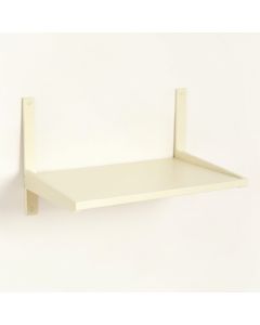 Spruce Bridge Wall-Mounted Shelf - Cream (synthetic illustration; no displayed measurements)