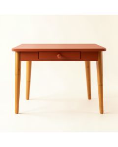 Brook Bluff Writing Desk - Terracotta (synthetic illustration; no displayed measurements)