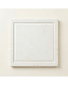 Laurel Bridge Uninstalled Square Decorative Tile - White (synthetic illustration; no displayed measurements)