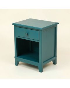 Onalaska 1 - Drawer Nightstand In Teal (synthetic illustration; no displayed measurements)
