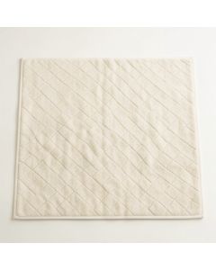Meadow Arc Bath Mat - Ivory (synthetic illustration; no displayed measurements)