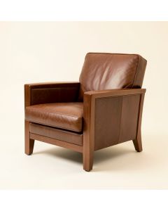 Arrowridge 40 '' Wide Cowhide Armchair (synthetic illustration; no displayed measurements)