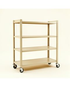Stone Bend Empty Rolling Workshop Cart - Beige (synthetic illustration; no displayed measurements)