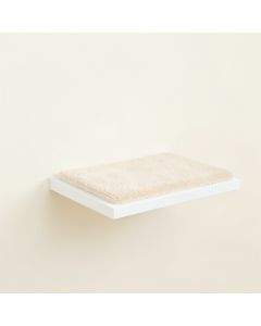 Heath Edge Wall-Mounted Cat Perch - White (synthetic illustration; no displayed measurements)