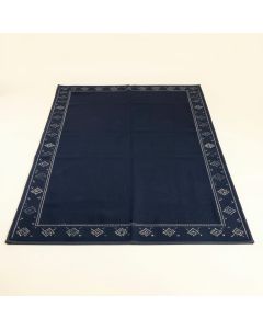 Harbor Bridge Rectangular Area Rug - Navy (synthetic illustration; no displayed measurements)