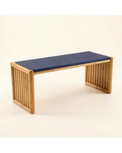 Vale Dell Indoor Bench - Navy (synthetic illustration; no displayed measurements)