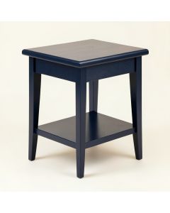 Fern Bend Side Table - Navy (synthetic illustration; no displayed measurements)
