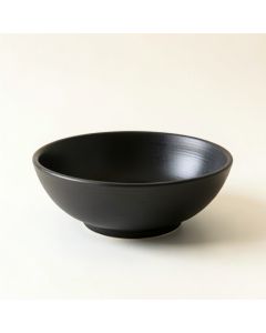Vale Arc Dining Bowl - Black (synthetic illustration; no displayed measurements)