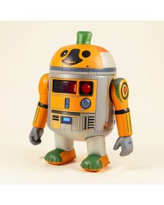 Star Wars R2-D2 W/Boo Pumpkin-Sm-Star Wars Inflatable (synthetic illustration; no displayed measurements)