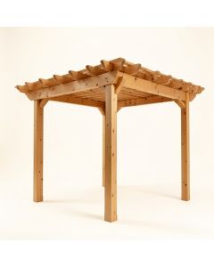Breeze 10 Ft. W X 12 Ft. D Solid Wood Pergola (synthetic illustration; no displayed measurements)