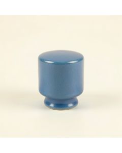 Slate Crossing Cabinet Knob Without Packaging - Blue (synthetic illustration; no displayed measurements)