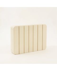 Sage Crossing Narrow Outdoor Storage Bench - Cream (synthetic illustration; no displayed measurements)
