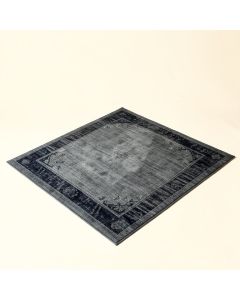 Katie Oriental Gray/Navy Area Rug (synthetic illustration; no displayed measurements)
