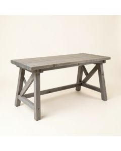 Hill Bend Empty Workshop Workbench - Gray (synthetic illustration; no displayed measurements)