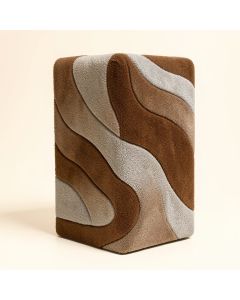 Modern Wavy Circles Design Standing Anti-Fatigue Mat (synthetic illustration; no displayed measurements)