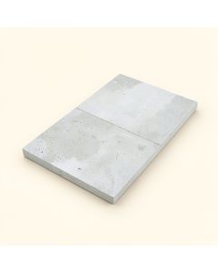 Boden H 8 '' X 8 '' Cement Field Tile In White/Gray (synthetic illustration; no displayed measurements)
