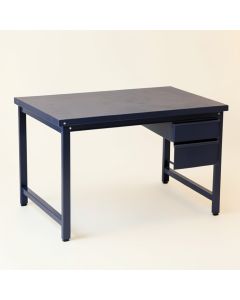River Dell Empty Workshop Workbench - Navy (synthetic illustration; no displayed measurements)