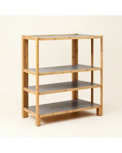 Juniper Bluff Empty Seed-Starting Shelving Unit Without Lights - Gray (synthetic illustration; no displayed measurements)