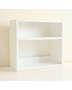Briar Bluff Empty Mug-Storage Cabinet Insert - White (synthetic illustration; no displayed measurements)