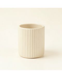 Willow Bend Empty Candle Holder - Cream (synthetic illustration; no displayed measurements)