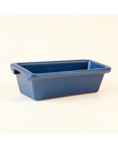 Shore Arc Empty Railing Planter With Integral Brackets - Blue (synthetic illustration; no displayed measurements)