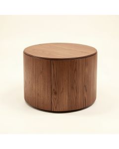 Willow Drum Coffee Table (synthetic illustration; no displayed measurements)