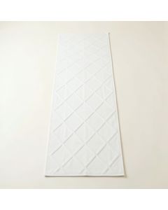 Stone Bluff Narrow Runner Rug - White (synthetic illustration; no displayed measurements)
