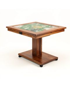 500 Piece 35 '' Oak Folding Puzzle Table (synthetic illustration; no displayed measurements)