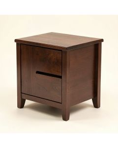 Long Ashton Wood Storage 1 Drawer Nightstand (synthetic illustration; no displayed measurements)