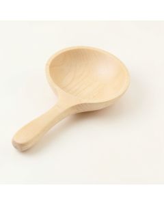 Oak Bend Cooking Spoon - Beige (synthetic illustration; no displayed measurements)