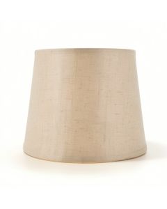 11 '' H X 16 '' W Linen Empire Lamp Shade ( Screw On ) (synthetic illustration; no displayed measurements)