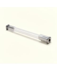 Holter Clear Acrylic Window Single Curtain Rod (synthetic illustration; no displayed measurements)