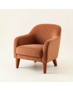 Fern Arc Upholstered Armchair (synthetic illustration; no displayed measurements)