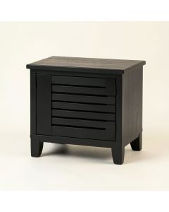 Field Dale Nightstand - Black (synthetic illustration; no displayed measurements)