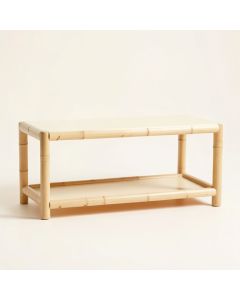 Willow Falls Indoor Bench - Cream (synthetic illustration; no displayed measurements)