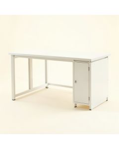 Glen Bridge Empty Workshop Workbench - White (synthetic illustration; no displayed measurements)