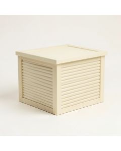 Spruce Dale Closed Outdoor Storage Box - Cream (synthetic illustration; no displayed measurements)