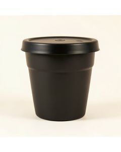 Jarosz Repurposed Basket Recycled Tire Pot Planter With Lid (synthetic illustration; no displayed measurements)