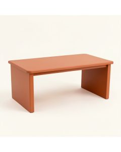 Maple Branch Desktop Monitor Riser - Terracotta (synthetic illustration; no displayed measurements)