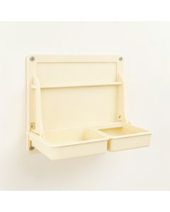 Birch Canyon Empty Wall-Mounted Tool Organizer Panel - Cream (synthetic illustration; no displayed measurements)
