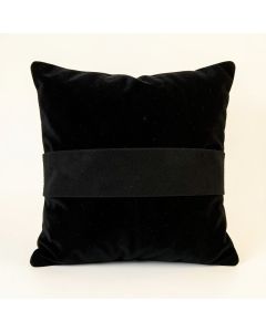 Pine Canyon Filled Accent Pillow - Black (synthetic illustration; no displayed measurements)