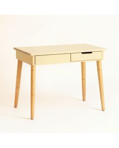 Alder Edge Writing Desk - Beige (synthetic illustration; no displayed measurements)