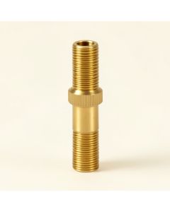 Sink Supply Line Shut Off Valve Riser All Solid Brass (synthetic illustration; no displayed measurements)