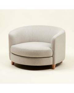 Bryton 66 '' Round Arm Loveseat (synthetic illustration; no displayed measurements)