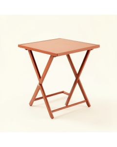 Cedar Brook Compact Balcony Table - Terracotta (synthetic illustration; no displayed measurements)