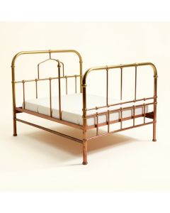 Pattonsburg Vintage Look Twin Metal Bed Frame (synthetic illustration; no displayed measurements)
