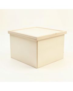 Hill Crest Closed Outdoor Storage Box - Ivory (synthetic illustration; no displayed measurements)