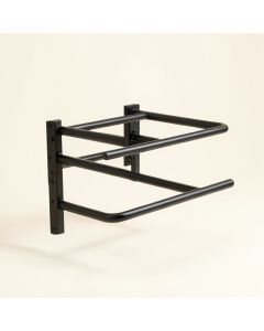 Dual Angle Double Sup Paddleboard Wall Mounted Kayak Rack (synthetic illustration; no displayed measurements)