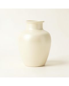 Elm Bend Empty Decorative Vase - Ivory (synthetic illustration; no displayed measurements)